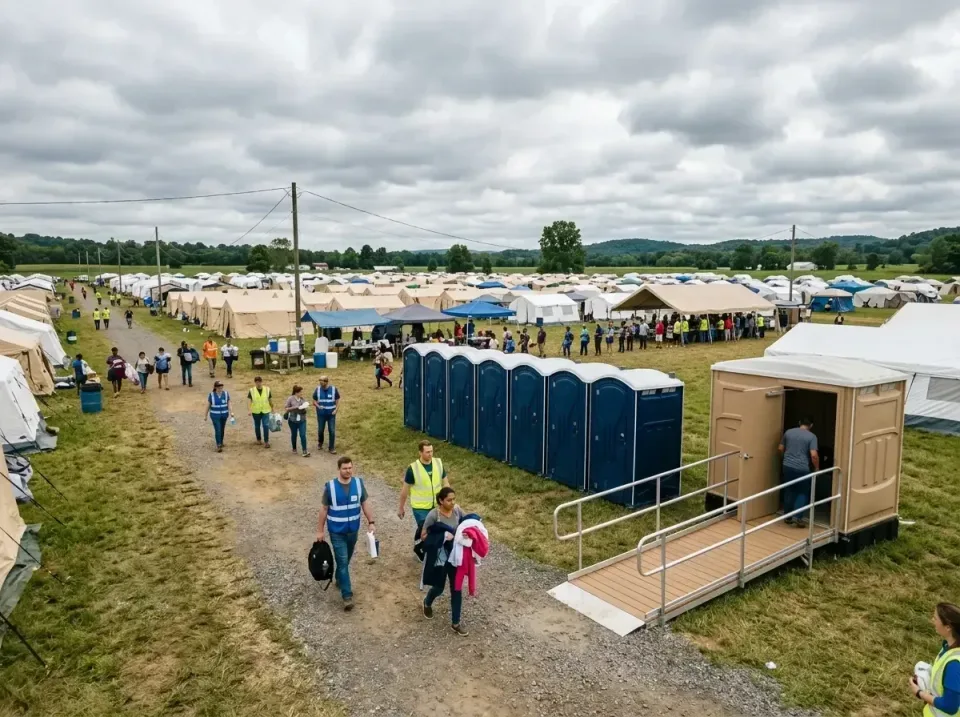 disaster-relief-camp-restrooms-010 — frequently asked questions, Dumpster & Portable Bathrooms Rental in Reliez Valley, CA
